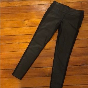 Athleta faux leather leggings